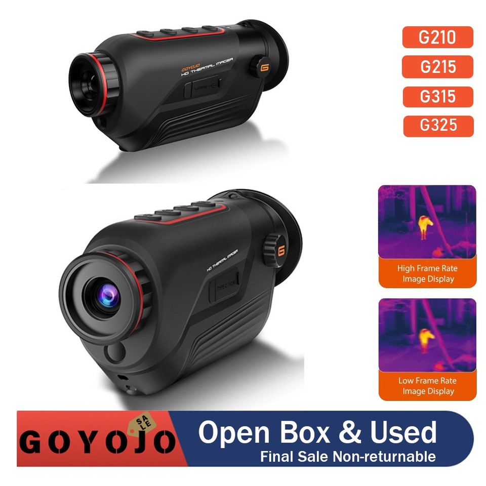 Handheld Thermal Monocular 384x288 256x192 50Hz Hotspot Tracking Hunting Scope