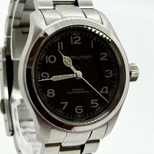 Hamilton Watch Khaki Field Murph Auto WJ66FAWD3 Black Automatic Men's Working
