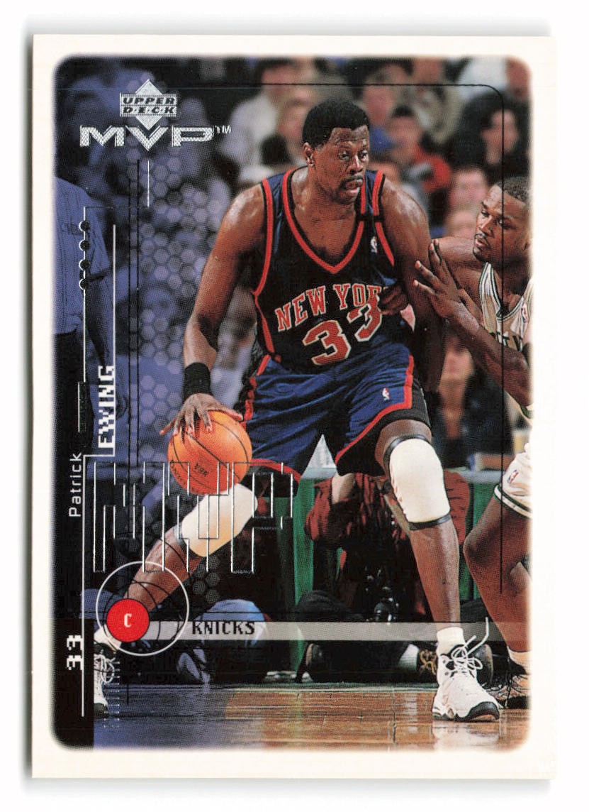 1999-00 Upper Deck MVP Patrick Ewing #105 New York Knicks