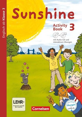 Sunshine 3. Schuljahr - Allgemeine Ausgabe - Activity Book mit interaktiven...