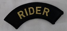 Biker patch- Rider for biker jacket