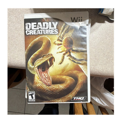 Deadly Creatures Nintendo Wii Action & Adventure by THQ T-Teen