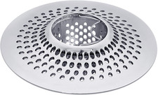 Stainless Steel Drain Hair Catcher Bathtub Shower Drain Protector Strainer Guard