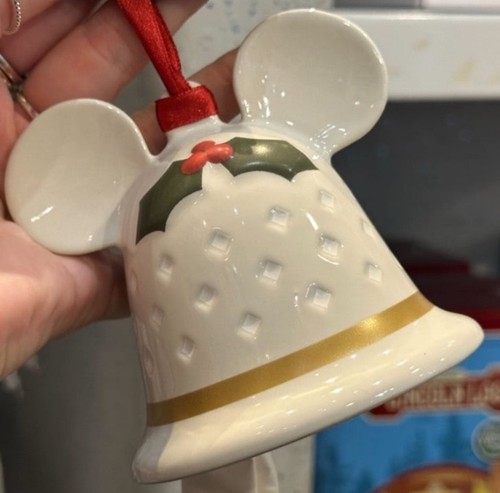 Disney Parks Deko The Halls Mickey Glocke Weihnachtsschmuck - Bild 4 von 5