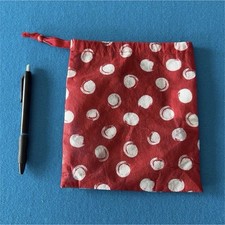 Thirty-One Red & White Polka Dot Fabric Draws...