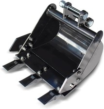 400mm schmale Schaufel Zubehör für Minibagger Kleinbagger Anbaugerät Deutschlan