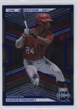 2023 Panini Elite Extra Edition Blue Aspirations /349 Andrew Pinckney #97 0w4r