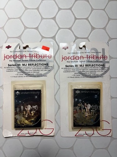 1998 Upper Deck Michael Jordan Tribute Series III (30 Cards) - Sealed  X 2 LOT!