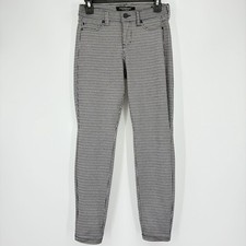 Liverpool Los Angeles Knit Stretch Black White Dress Pants Straight Women 0/25