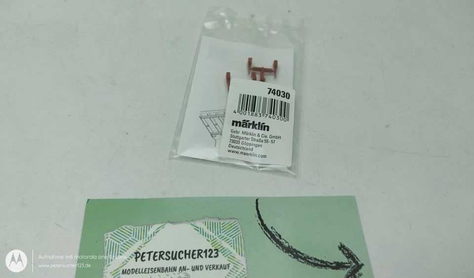 Märklin H0 74030 Mittelleiter-Isolierung C-Gleis OVP - Bild 3 von 3