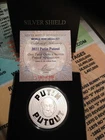 Putin Putout Proof by Silver Shield W/Coa + Box 187 of 598