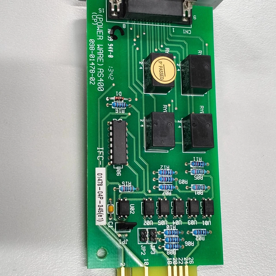 EATON POWERWARE AS400 BESTDOCK RELAY INTERFACE CARD 098-01478-02 01478-04-133 - Image 2 of 4