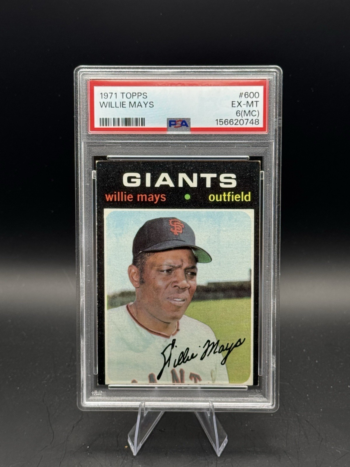 1971 Topps - Willie Mays #600
