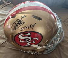 Authentic Patrick Willis 49ers Autographed full Size Helmet