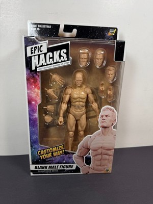 Boss Fight Studio Epic Hacks BLANK MALE CHAMPAGNE BEIGE 6'' 1/12 Action Figure