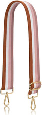 Purse Strap Replacement Crossbody Handbag Stripe Wide Adjustable