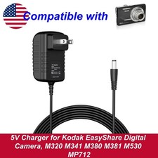 5V Charger for Kodak EasyShare Digital Camera, M320 M341 M380 M381 M530 MP712
