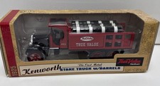 ERTL 1925 Kenworth Stake Truck W/ Barrels True Value 13 1:34 Die-cast Bank NIB