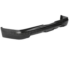 Rear Bumper Lip Spoiler Diffuser For 02-04 Acura Rsx Dc5 Pu Black Mu Style