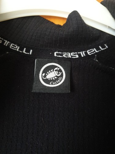 CASTTELLI ERWACHSENE RADTRIKOT LANGARM DURCHGEHENDER REISSVERSCHLUSS GRÖSSE LARGE HERGESTELLT IN ITALIEN - Bild 7 von 10