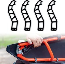 4PCS Metals Door Handles, Black Powder Coating Door Latches for X3 X DS RS T