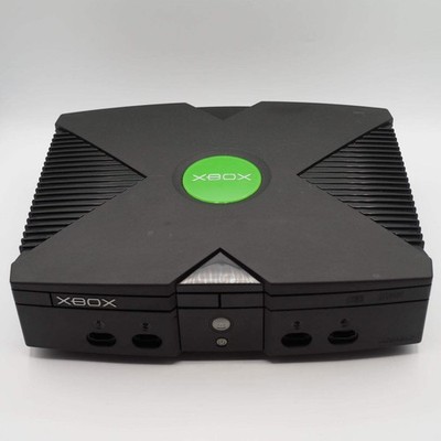 Microsoft Xbox Console system Black NTSC-J Tested Working Original