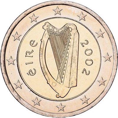 Irlande, 2 Euro, 2002, Sandyford, Bimétallique, SUP+, KM:39 - Photo 1/2