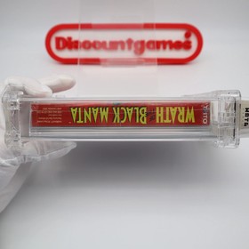 NES NINTENDO WRATH OF THE BLACK MANTA - WATA GRADO 9.2 A! NUOVO E sigillato in fabbrica!