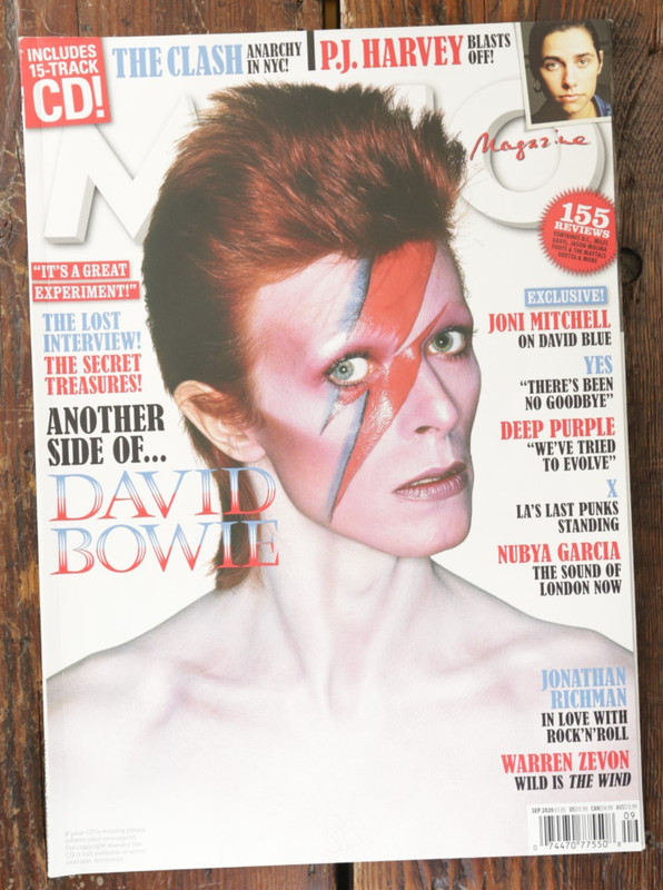 MOJO No 322 SEPTEMBER 2020 David Bowie DEEP PURPLE Joni Mitchell ZEVON Used