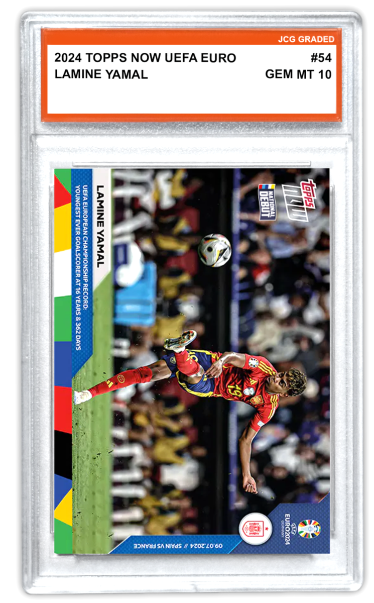 2024 Topps Now Uefa Euro - Lamine Yamal #054 /34873 for sale