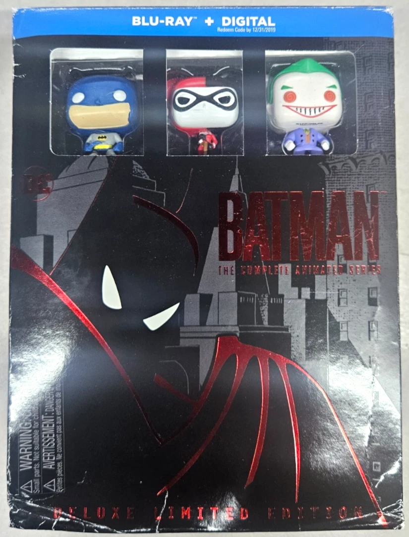 Batman The Complete Animated Series Deluxe Edition (Blu-Ray, 12