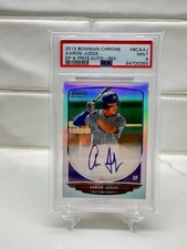 2013 Bowman Chrome Refractor Auto Aaron Judge PSA 9