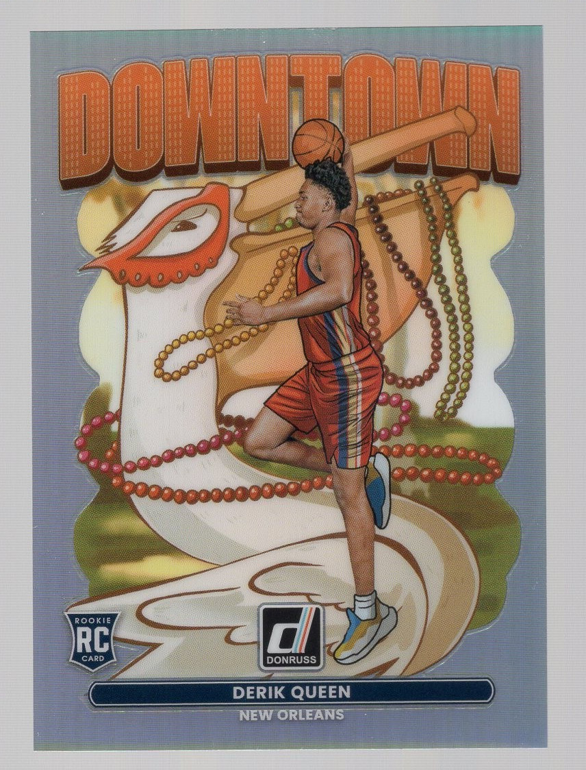 Derik Queen #13 2025-26 Donruss Basketball Downtown