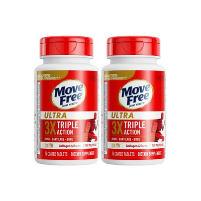 Move Free Joint Health Ultra Triple Action 75 Tabletten (2er Pack), EU-VERKÄUFER