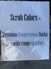 Scrub Colors 15-20mmHg Compression Socks/Hose...