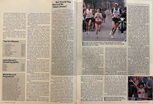 1983 The Runner Magazine July Boston Marathon, 2 Nike ads - Picture 16 of 24