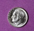 1963-D ROSELVET ONE DIME CLAD #P35016