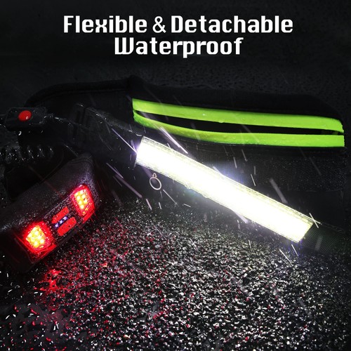 Running Light, 1000Lumens Running Belt Running Gear with 230°Rechargeable N - Picture 5 of 7