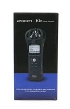 Zoom H1n Handy Recorder Handheld Stereo Recorder - Black - Brand New In Box! 
