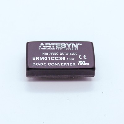 Artesyn ERM01CC36 2 Output 15V Isolated Module DC-DC Converter
