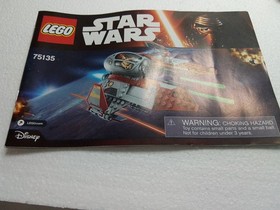 LEGO Star Wars - 75135 Obi-Wan's Jedi Interceptor 100% Complete w/minifigs
