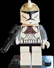 LEGO Star Wars Clone Gunner Minifigure Trooper sw0221 B6