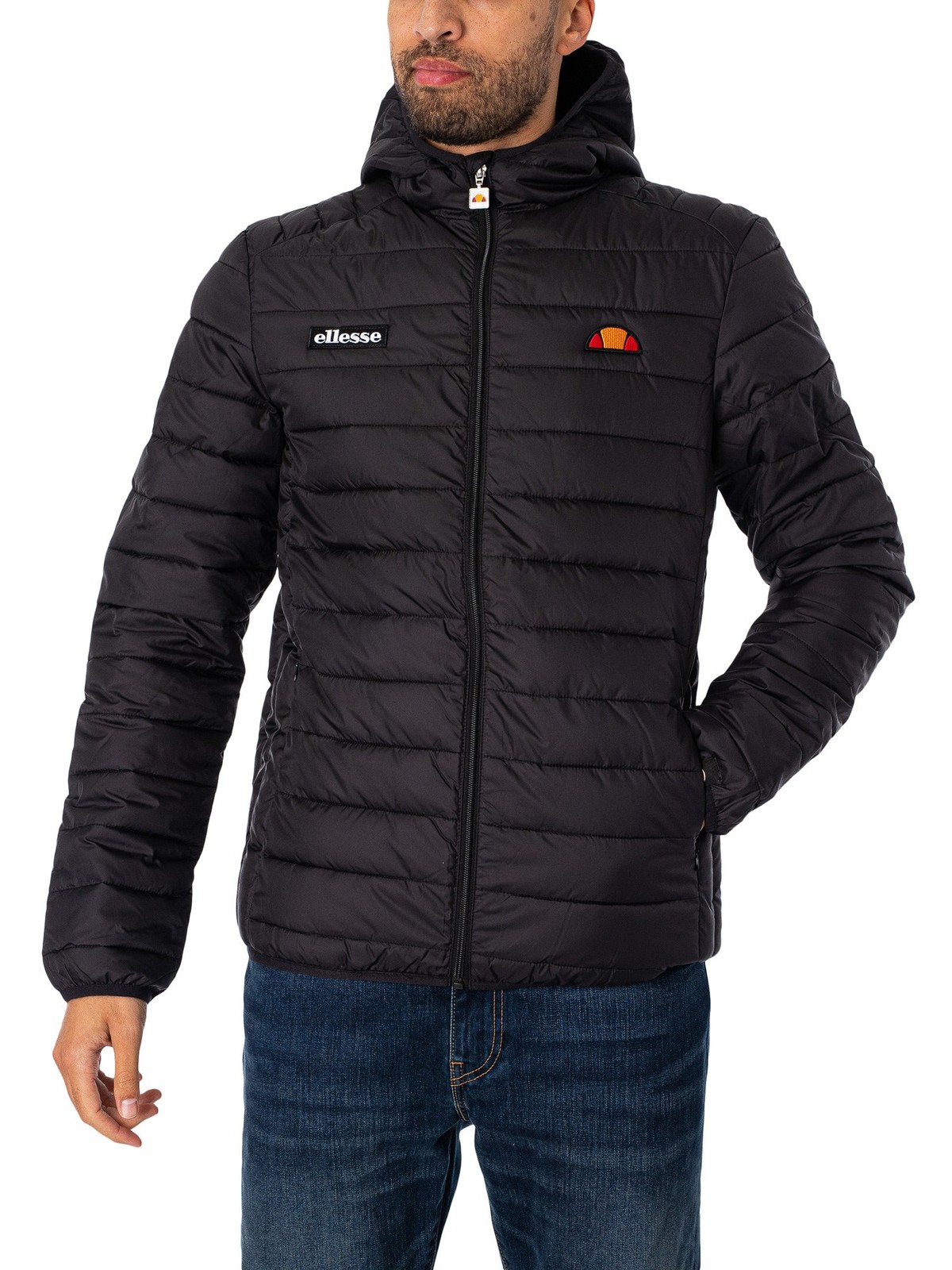 Ellesse Mens Lombardy Padded Jacket Black 19490₽