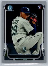 2014 Bowman Chrome #28 Roenis Elias *ZC