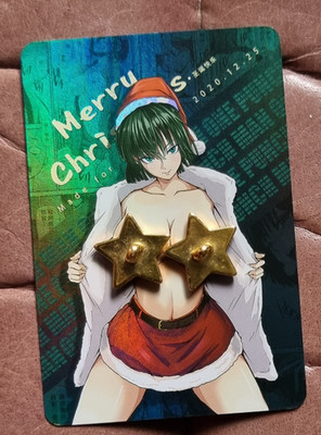 Doppelseitige Anime Waifu Karte Spicy Lewd Hot Custom Extrem Selten 2,5x3,5 inch 
