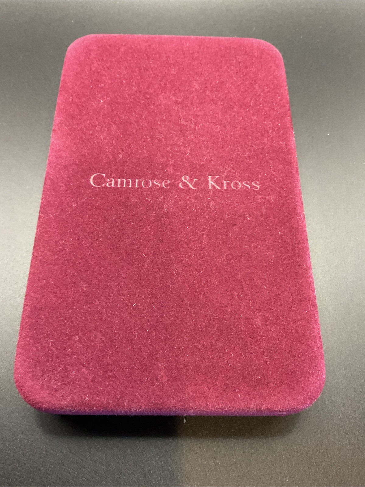 VTG JBK Jackie Kennedy CAMROSE & KROSS Gold tone PAPERCLIP CRYSTAL Necklace