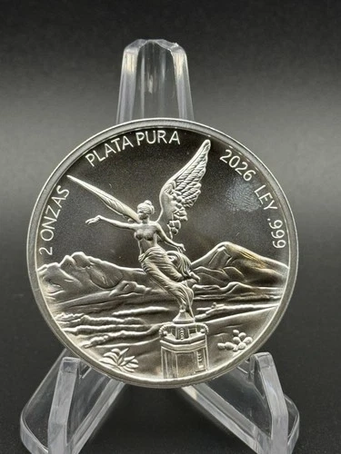 2026 Intaglio Mint Libertad Tribute 50mm 2 oz Silver Round