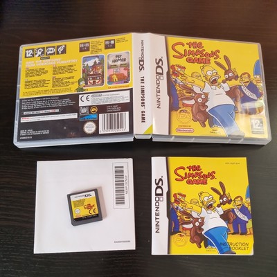 The Simpsons Spiel - PAL Nintendo DS - CIB mit Box und Handbuch sehr guter Zustand