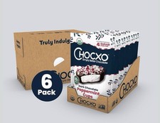 Chocxo Dark Chocolate Peppermint Cups 3.45 oz Pack of 6 85 Organic Cacao Keto