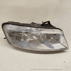 51712707 Projektor Rechts FIAT STILO (2V) 1.6 16V (76Kw) Active Ber. 3p/b/1596cc